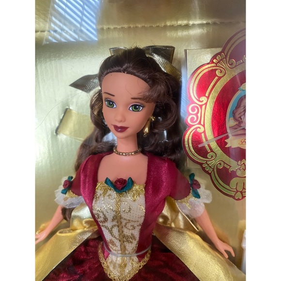 NIB 1997 Disney's Beauty and the Beast The Enchanted Christmas Holiday Princess - Picture 3 of 3